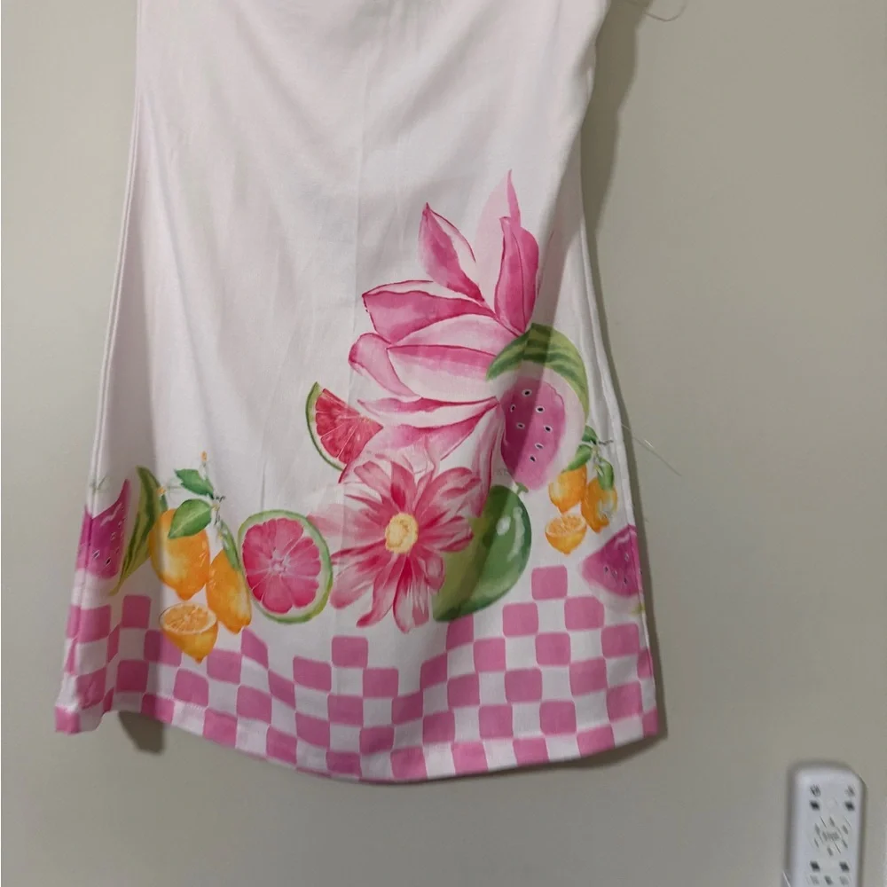 Petal & Pup Deva Mini Strapless Dress Pink - Picture 5 of 7